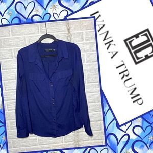 Ivanka Trump long sleeve button up Women's Size XL